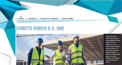 Desktop Screenshot of ferrettienrico.com